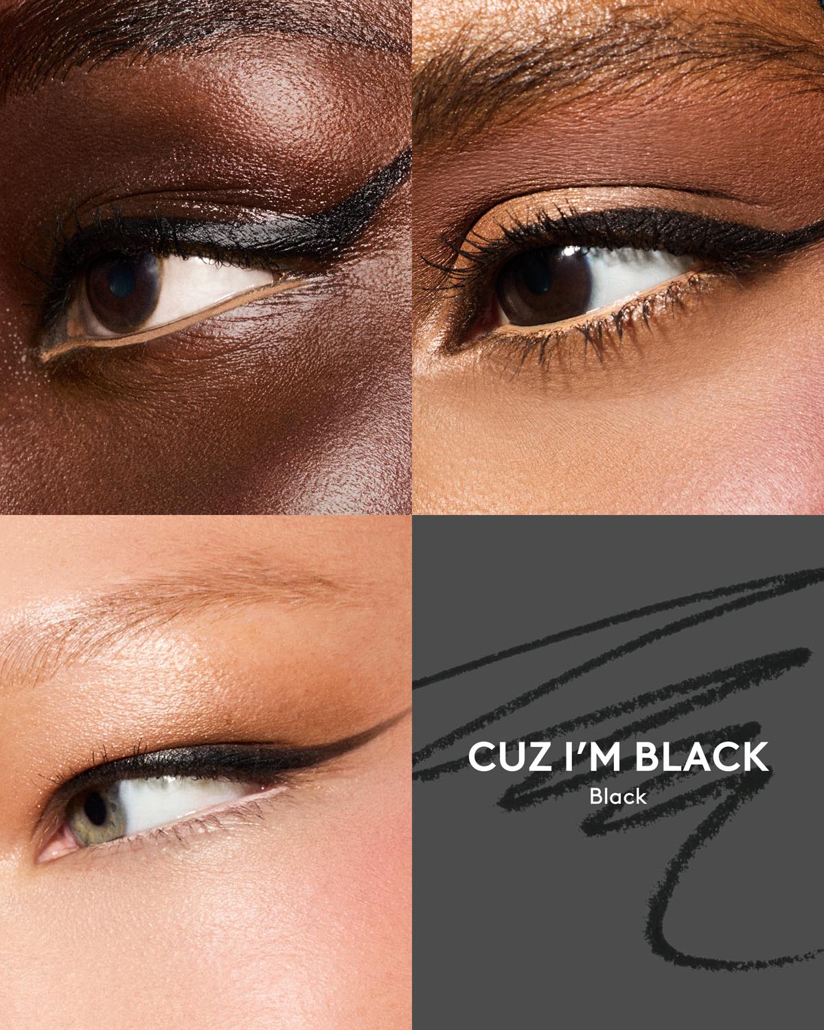 Fine Linez Lash Line-Enhancing Eyeliner — Cuz I'm Black - Image 3