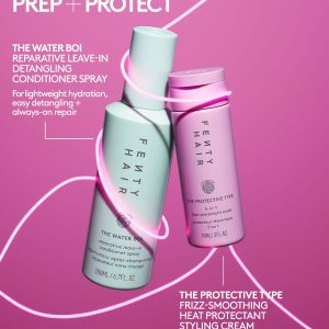Alternative view of The Hydrated + Hot Ones Leave-in Conditioner + Heat Protectant Duo