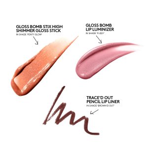 Alternative view of Line + Gloss 3-Piece Lip Bundle