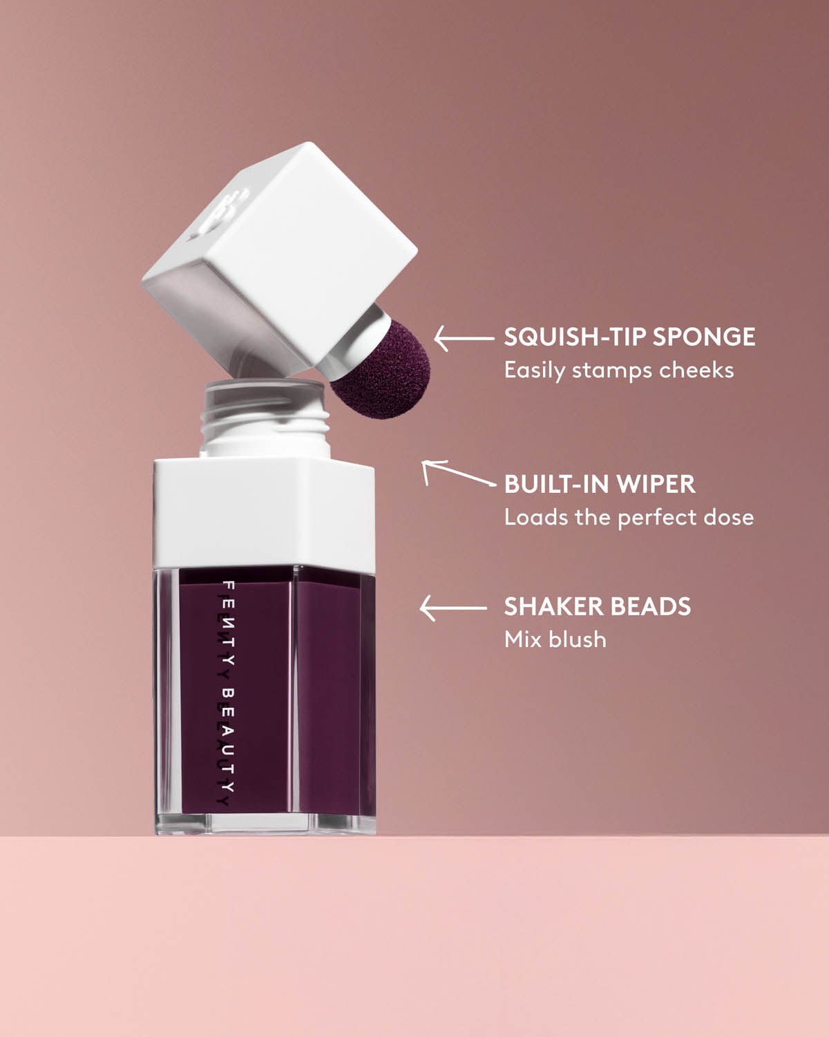 Shake 'N Play Buildable Liquid Blush — Quit Wine'in - Image 8