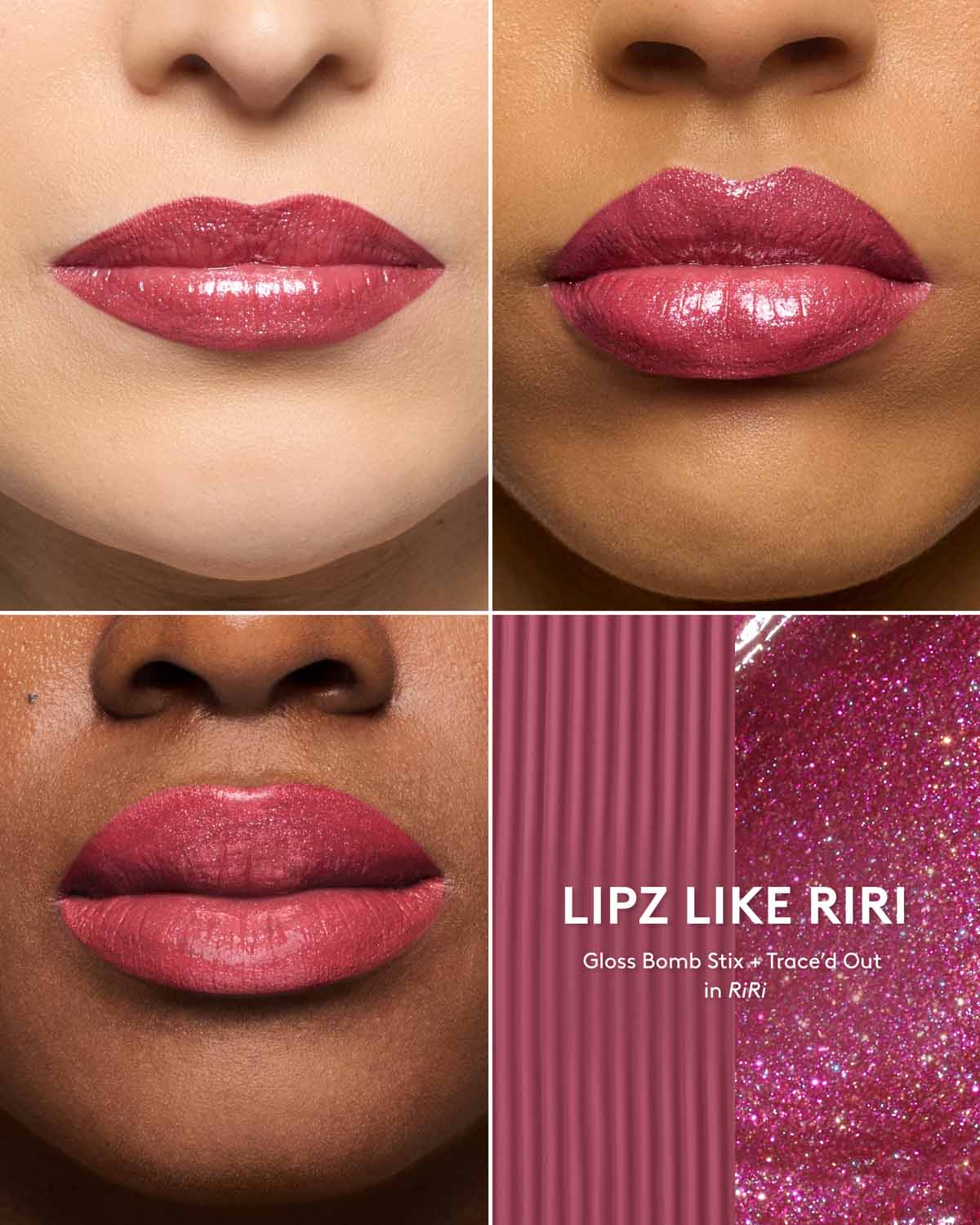 Lipz Like Riri 2-Piece Lip Set + Sharpener - Image 3