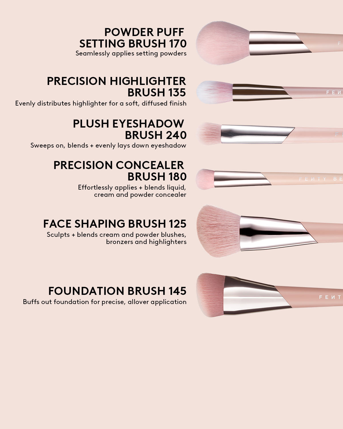 Powder Puff Setting Brush 170 - Image 2