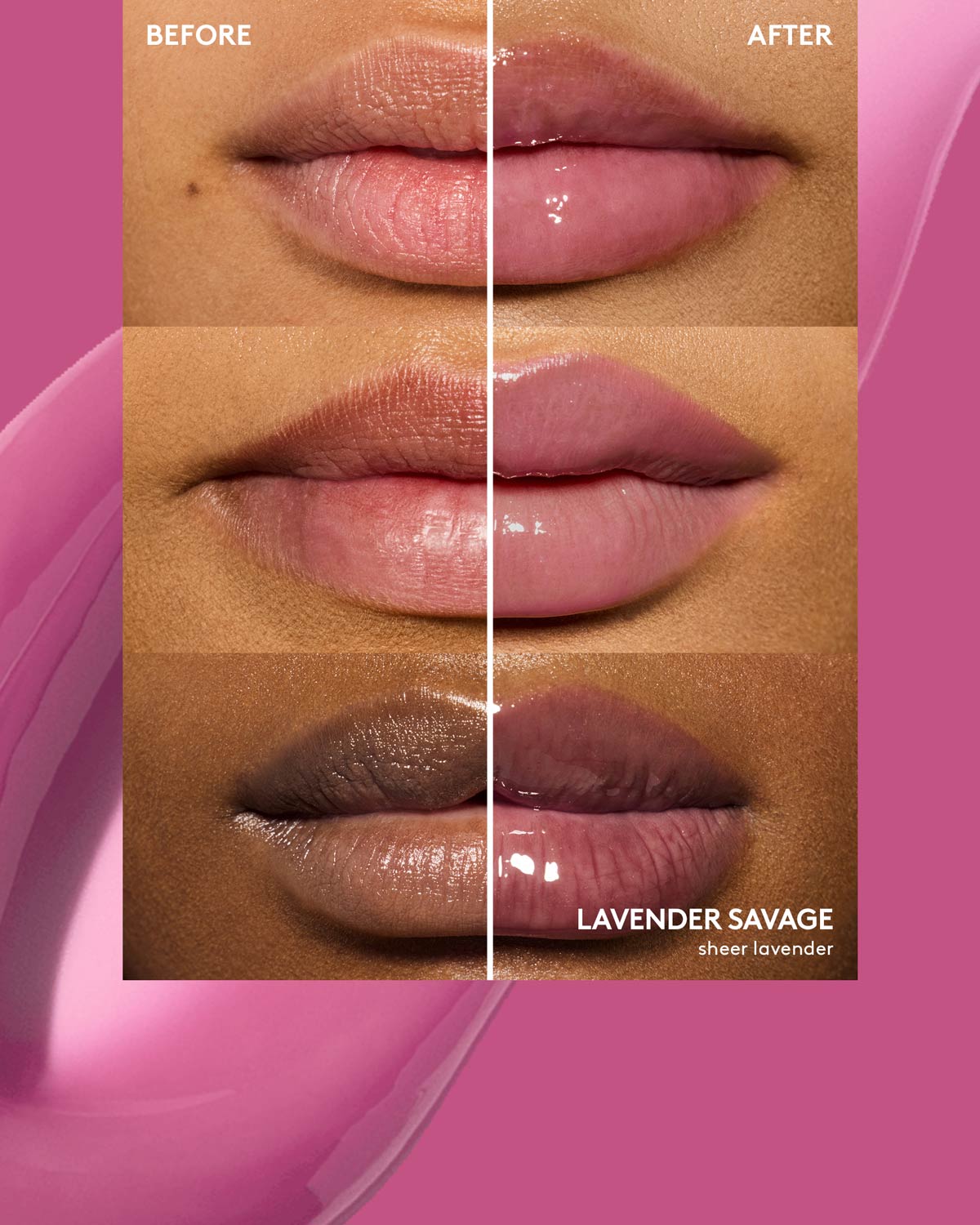 Gloss Bomb Heat Universal Lip Luminizer + Plumper — Lavender Savage - Image 5