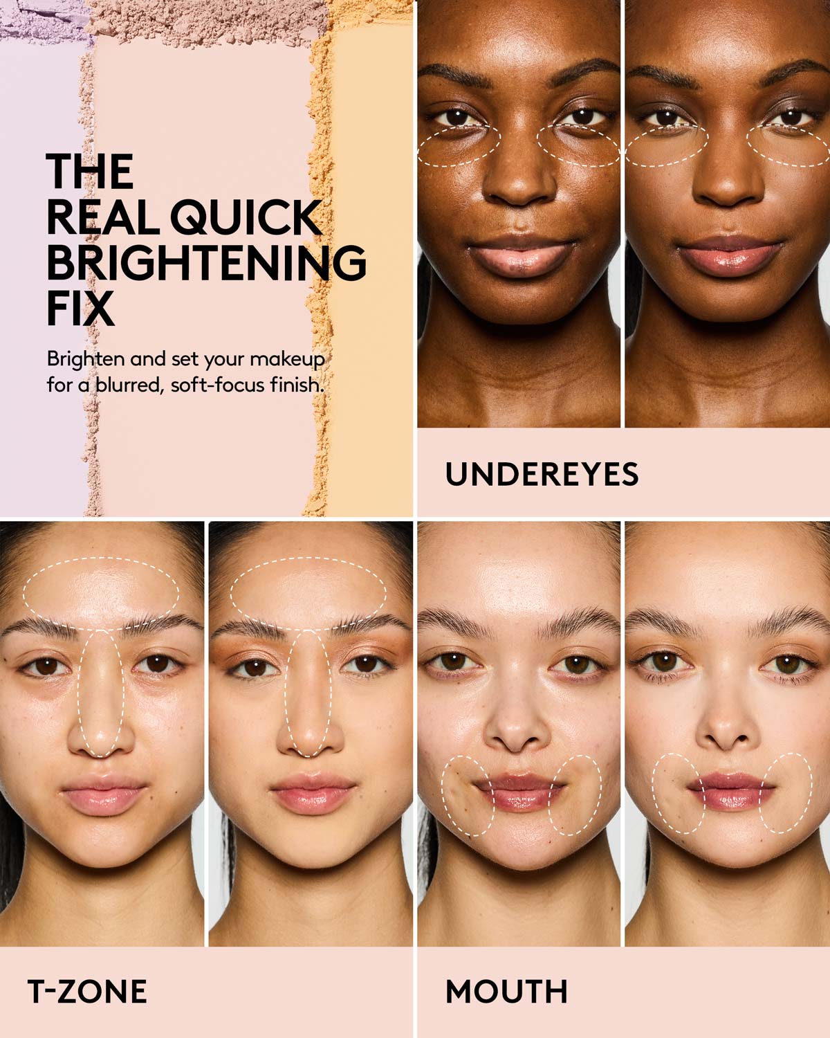 Bright Fix Instant Brightening + Blurring Powder ?? Lavender - Image 8