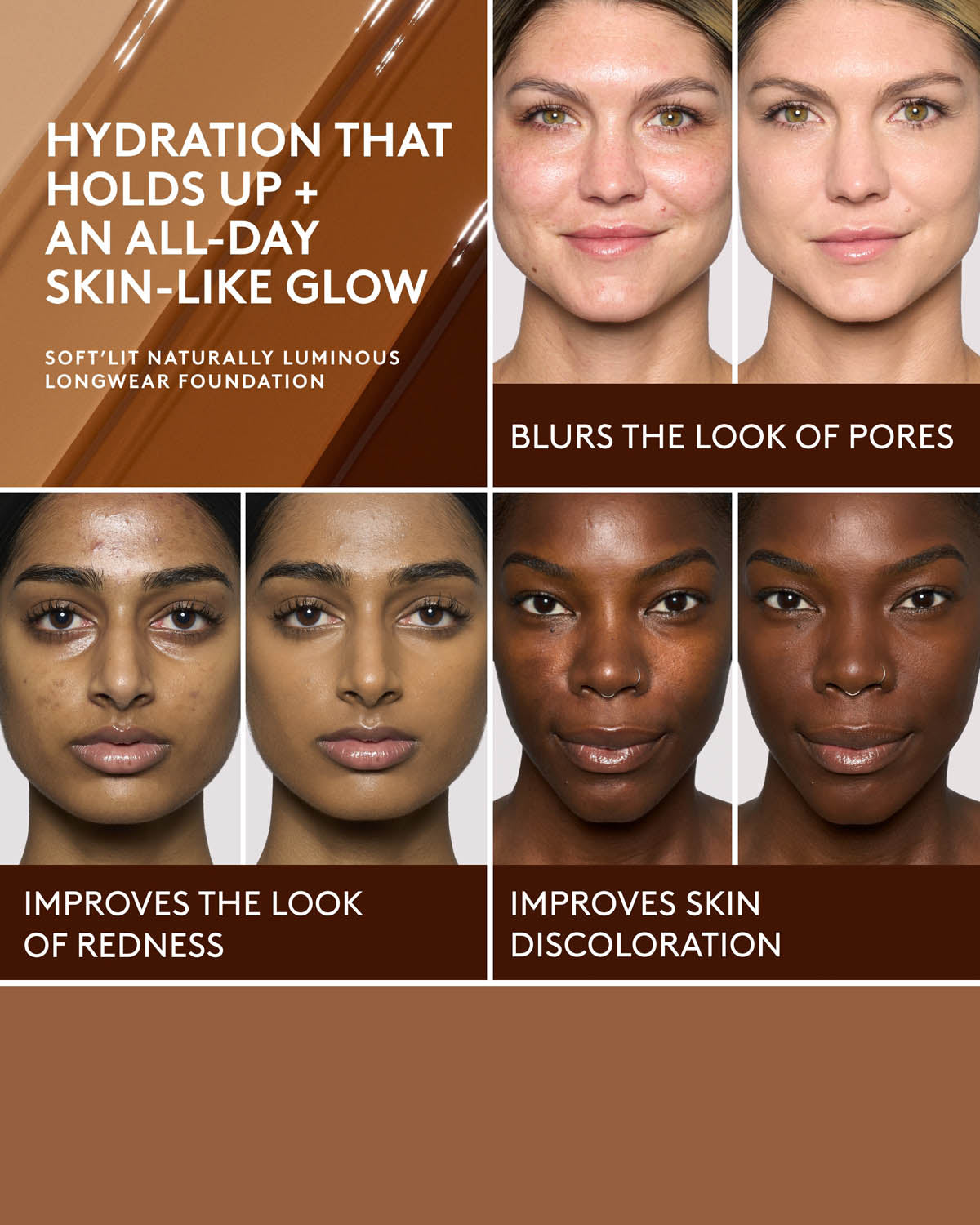 Soft'lit Naturally Luminous Longwear Foundation — 260 - Image 6