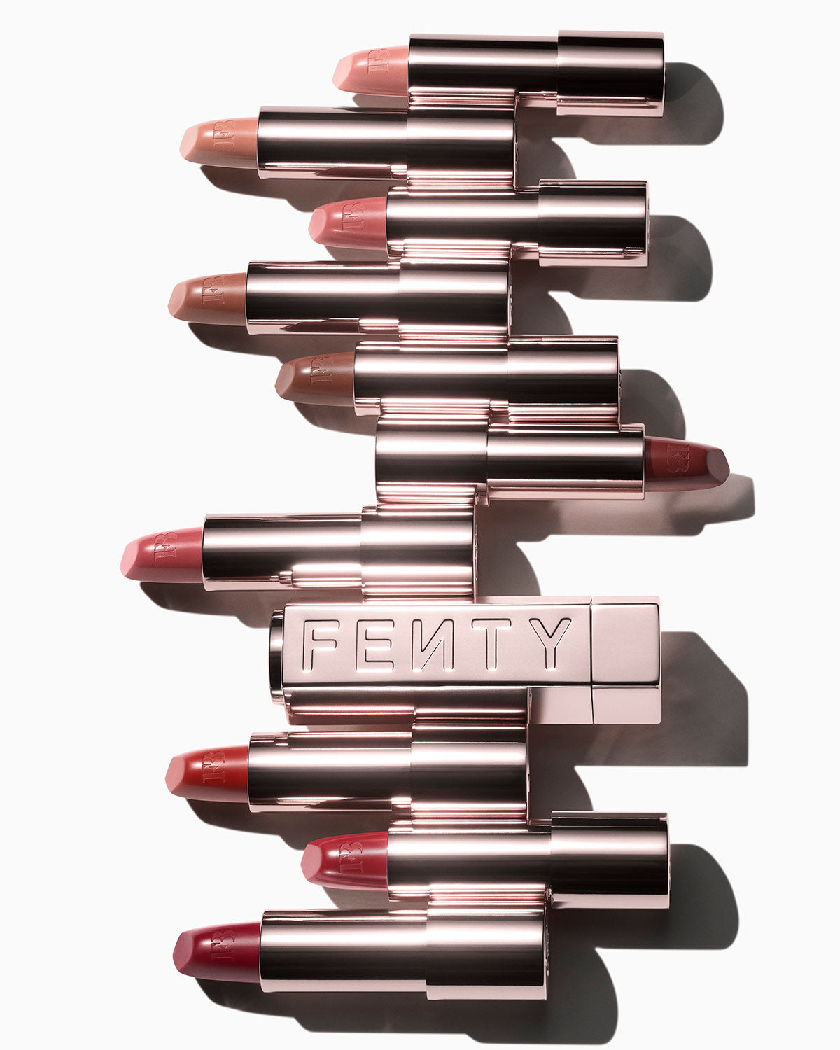 Fenty Icon The Case Semi-Matte Refillable Lipstick ?? Matte Black - Image 6