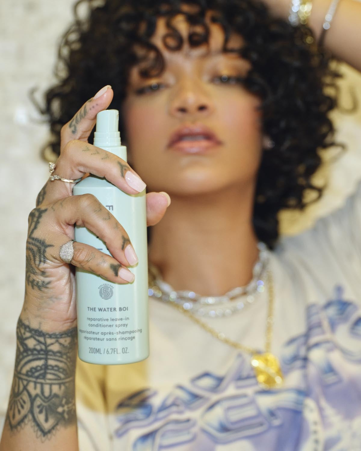 The Water Boi Reparative Leave-In Detangling Conditioner Spray - Image 3