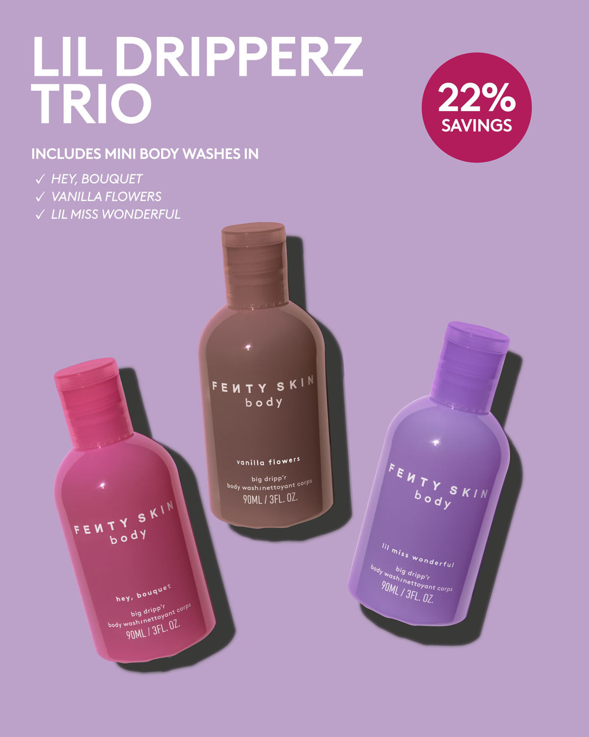 Lil Dripp'rz Mini Body Wash Trio - Image 3