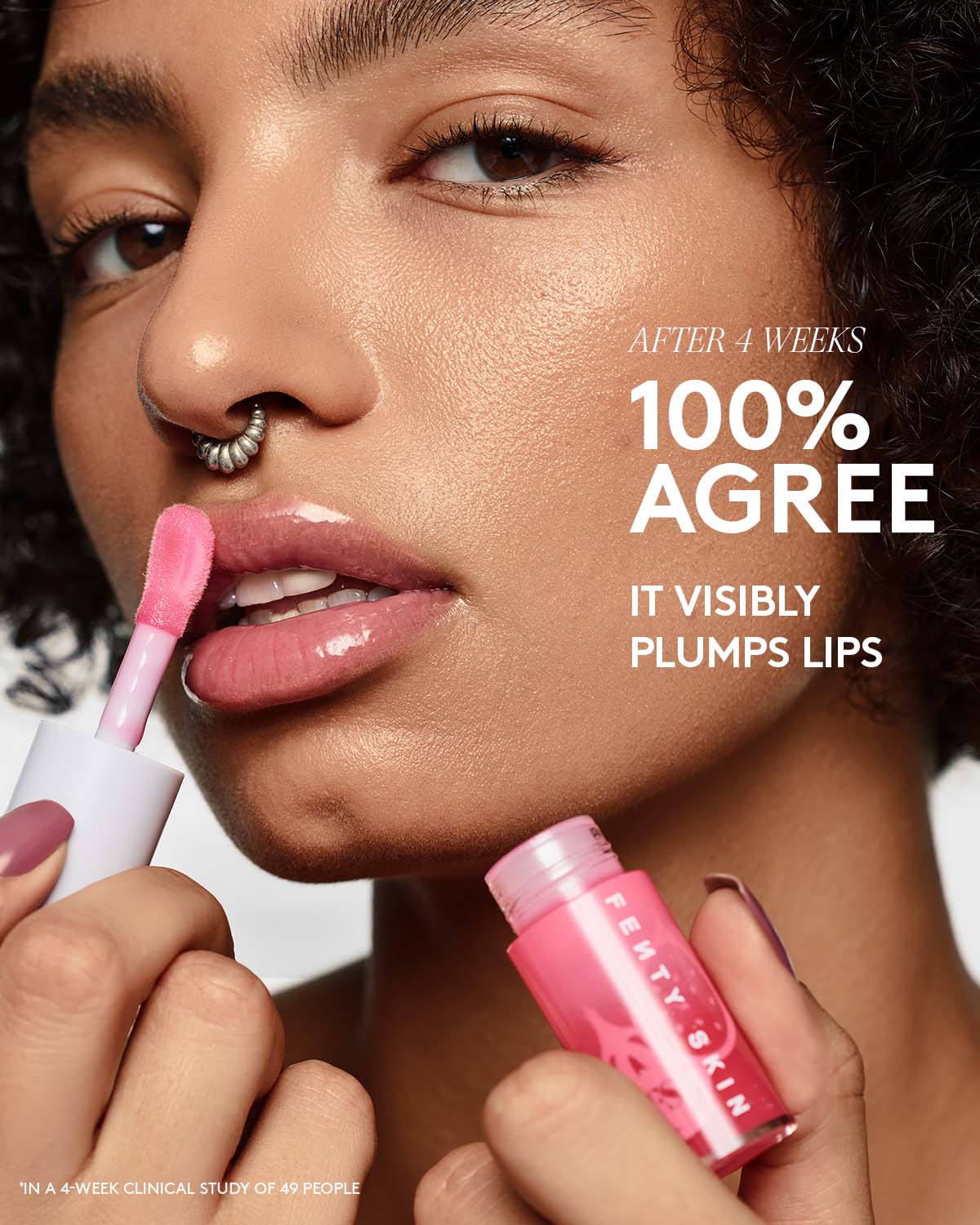 Fenty Treatz Hydrating + Strengthening Lip Oil — Dragon Fruit - Image 4