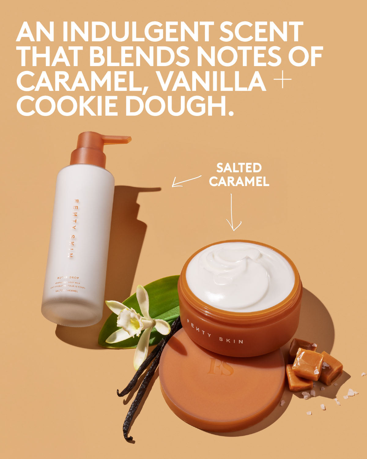 Butta Drop Whipped Oil Body Cream with Tropical Oils + Shea Butter — Salted Caramel - Image 2