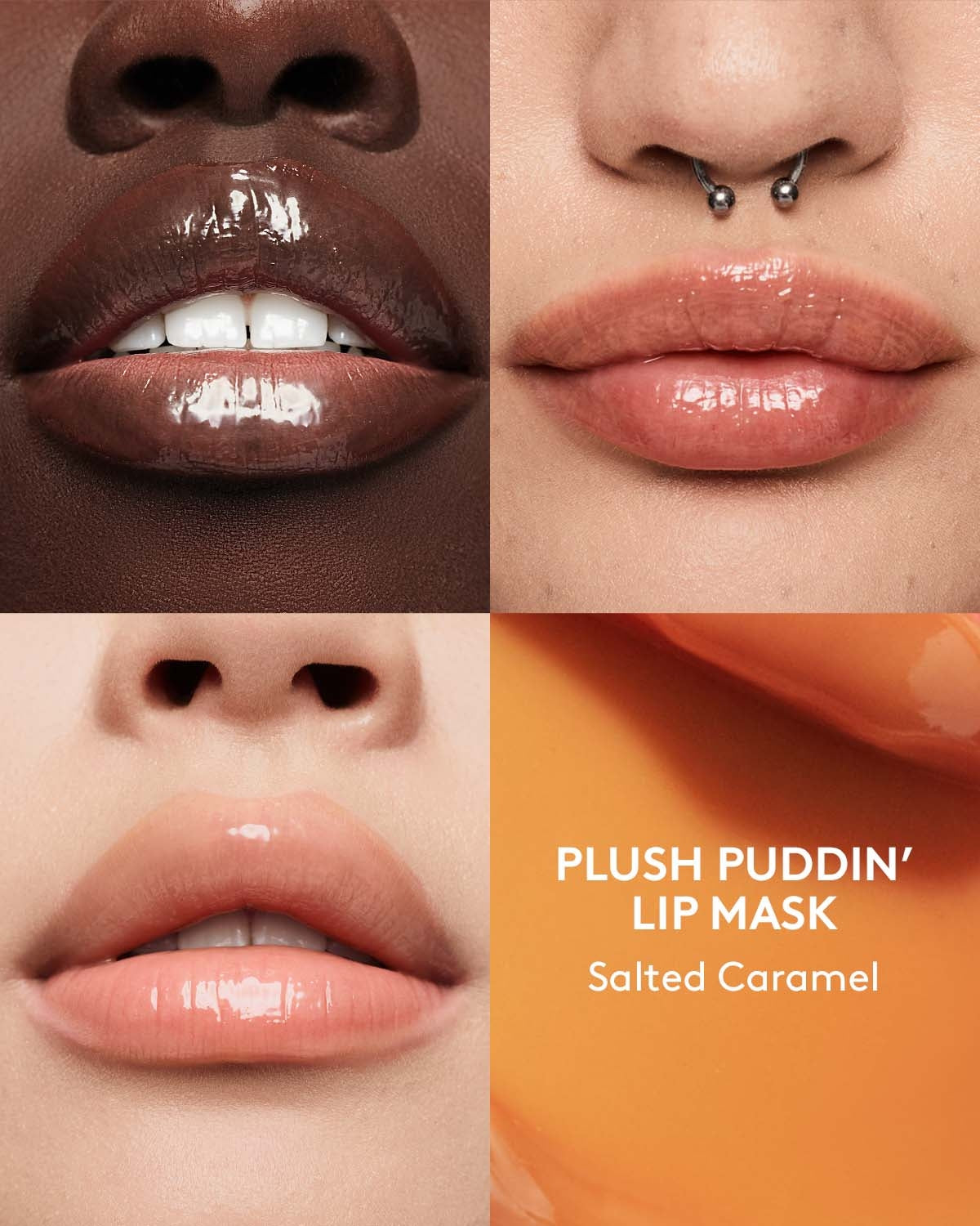 Plush Puddin' Intensive Recovery Lip Mask — Salted Caramel - Image 6