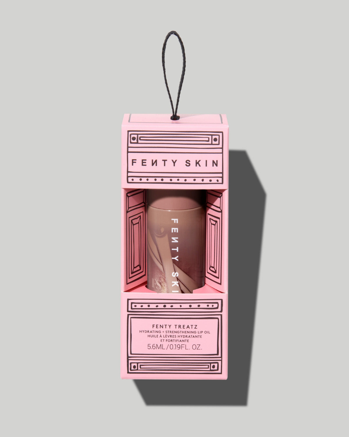 Fenty Treatz Hydrating + Strengthening Lip Oil — Cinnamon Sugar - Image 2