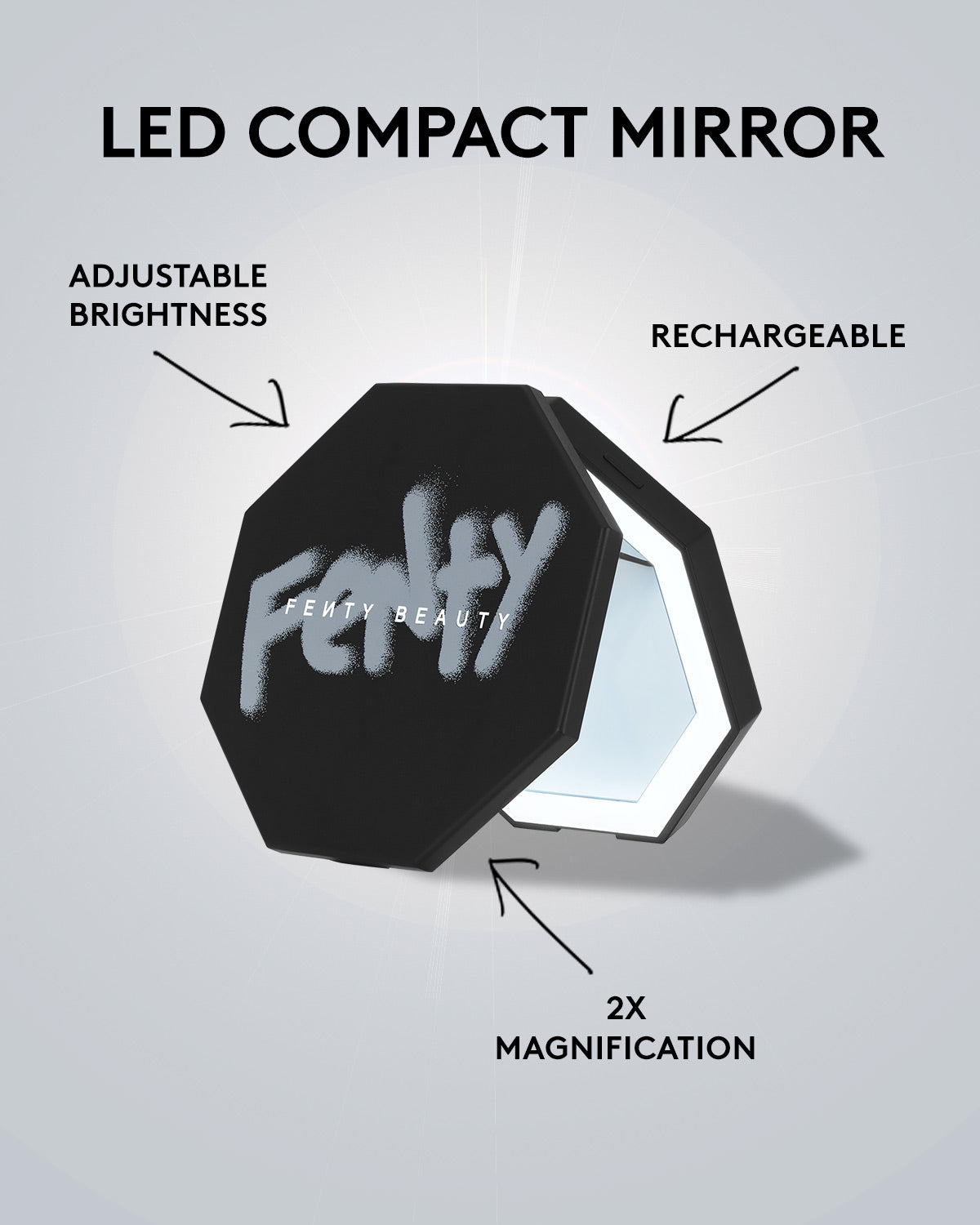 LED Compact Mirror - Image 2