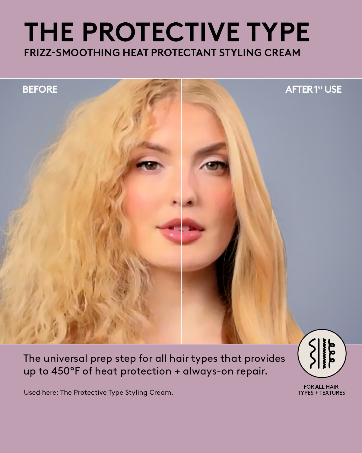 Heat Stylers Bundle: The Protective Type Heat Protectant Styling Cream + The Flashy One Hair Treatment Oil - Image 8