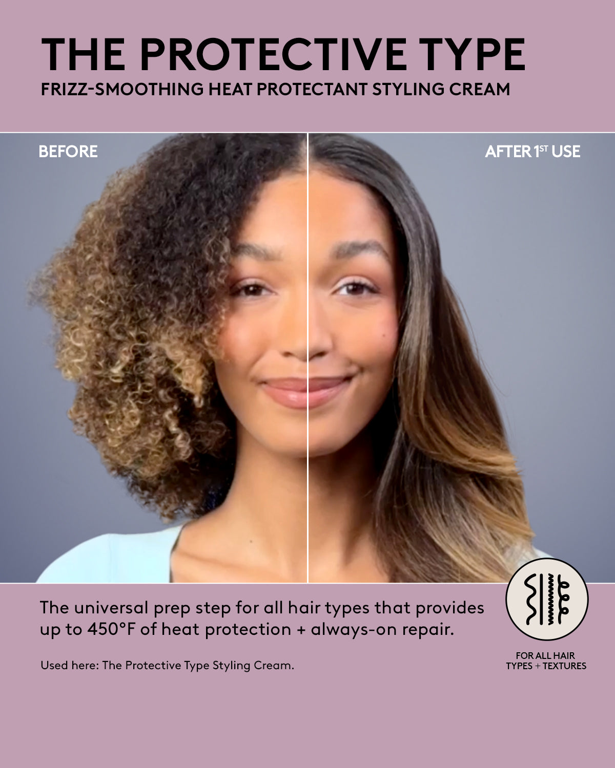 Heat Stylers Bundle: The Protective Type Heat Protectant Styling Cream + The Flashy One Hair Treatment Oil - Image 7